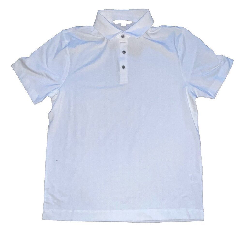 Mercer+Mettle Stretch Jersey Polo Men’s Size Medium‎ White NWOT